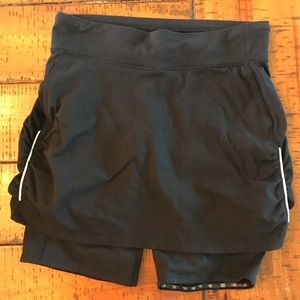 ATHLETA skort black size ST